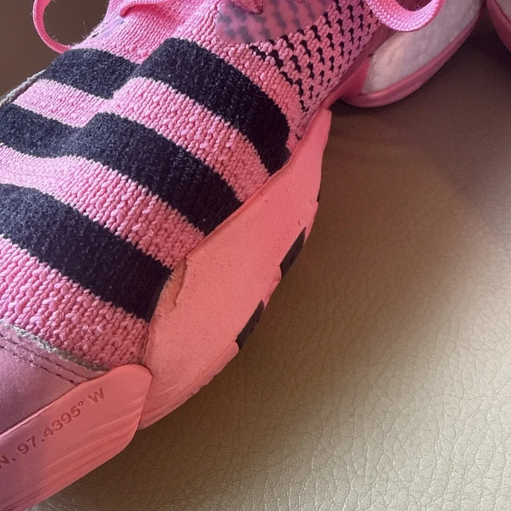 Adidas Trae Young 2 Pink Black Boost Basketball Shoes Men's 10.5